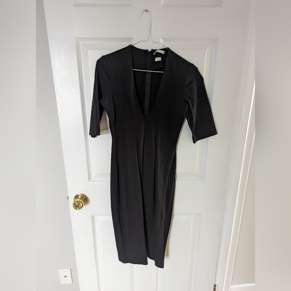 BABATON 3/4 sleeve contour dress - Picture 2 of 8